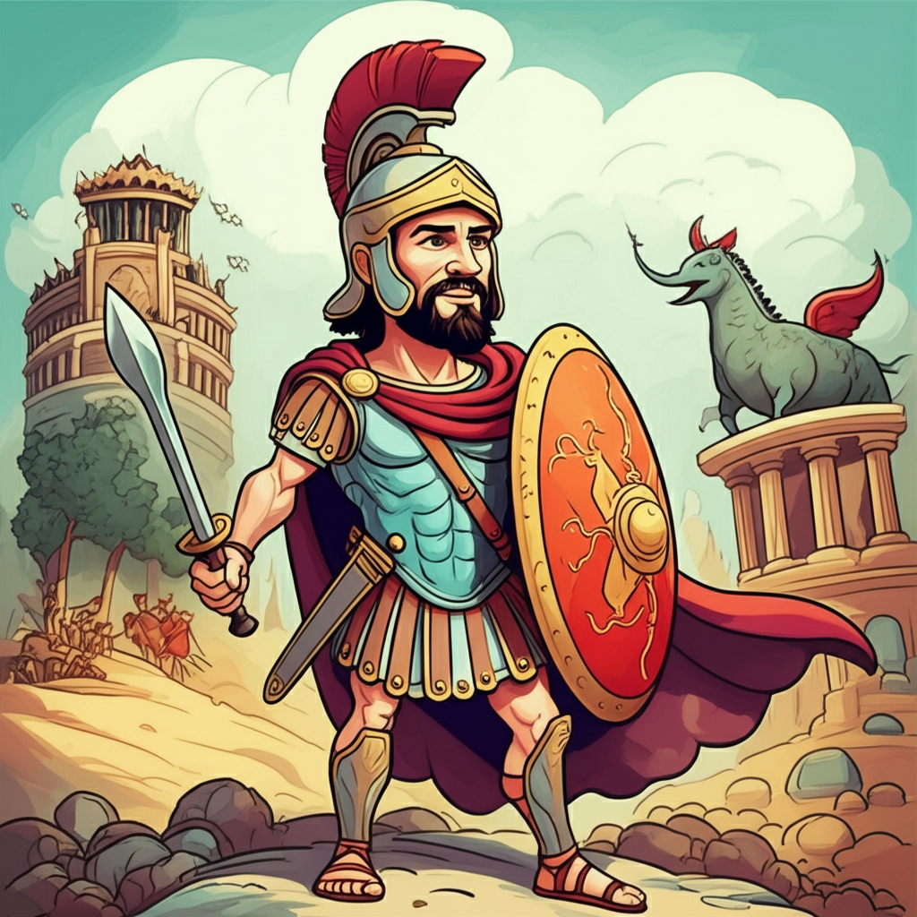 The Echo of Troy: Aeneas and the Mythic Seeds of Rome