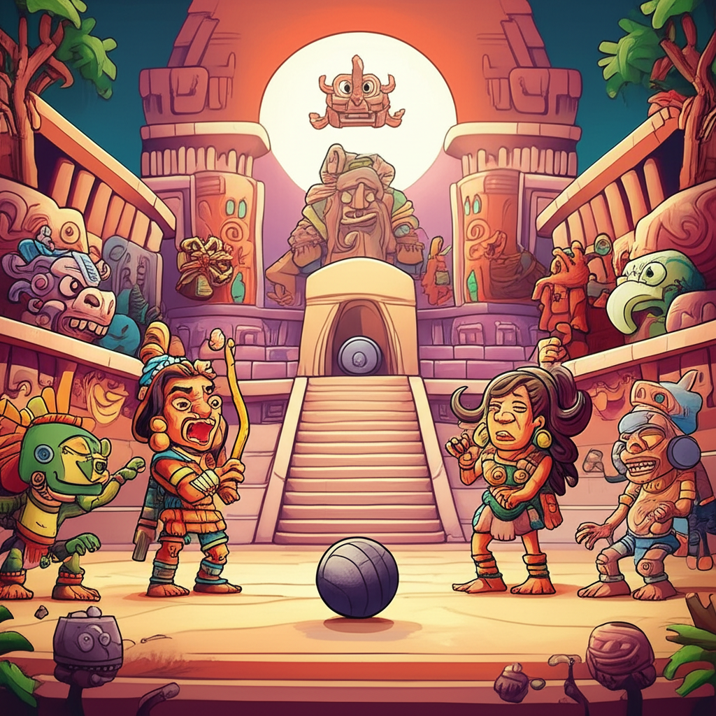 The Echo of the Ballcourt: A Mayan Prophecy from Chichen Itza