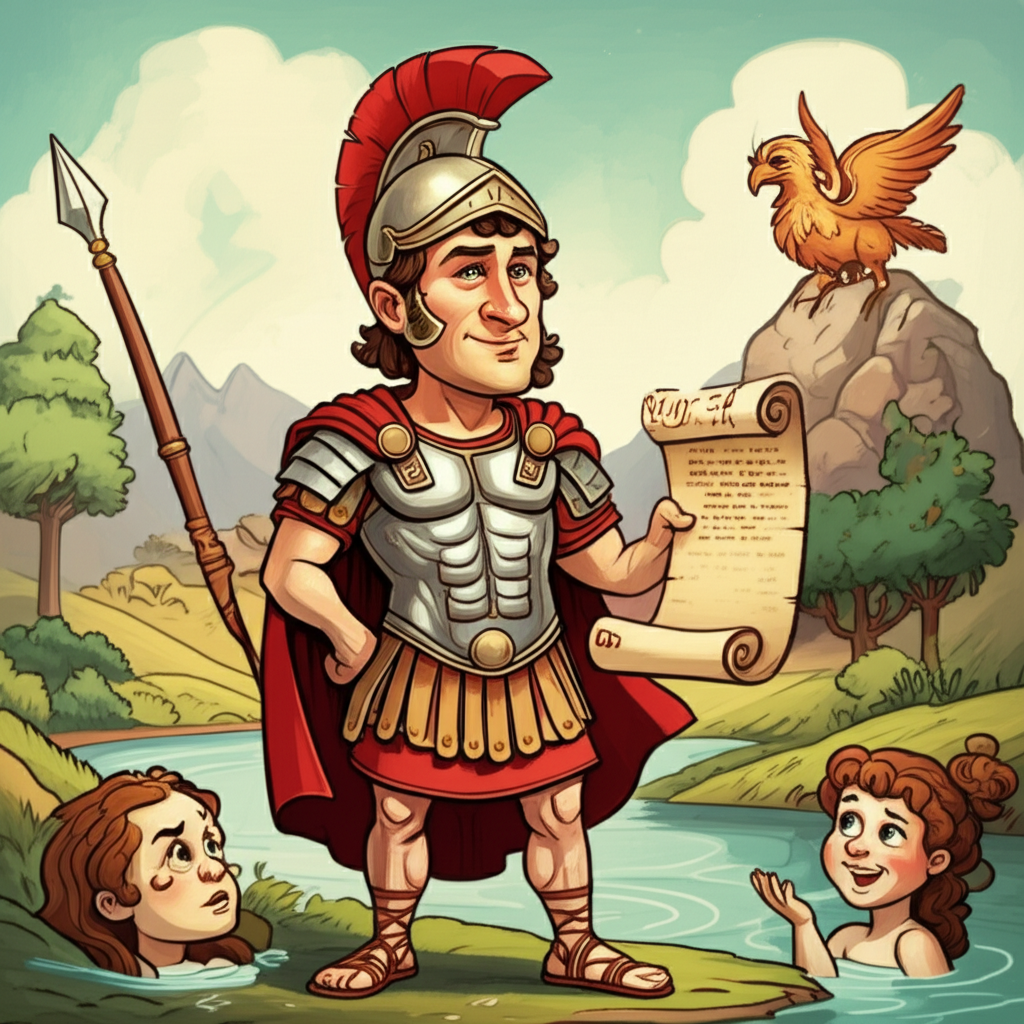 The Echo of the Tiber: Aeneas’s Journey and the Whisper of a River God