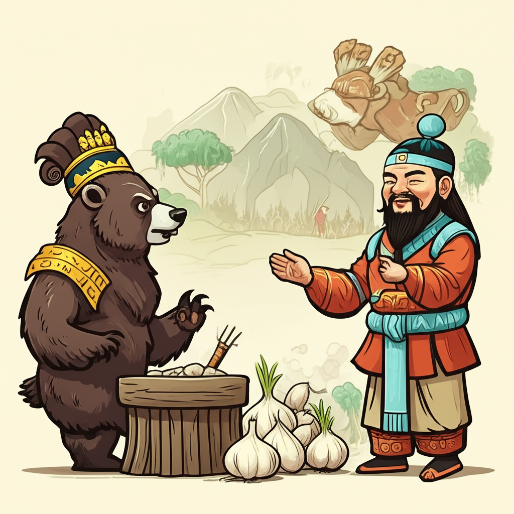 The Echoes of Hwanung and the Birth of a Kingdom: A Tale from Ancient Korea