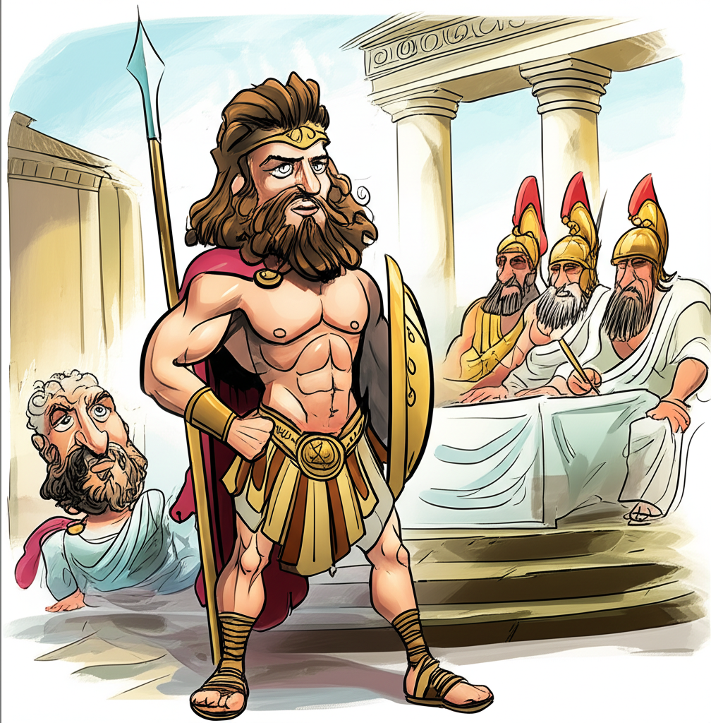 The Echoes of Olympus: Heracles and the Trial of Sparta