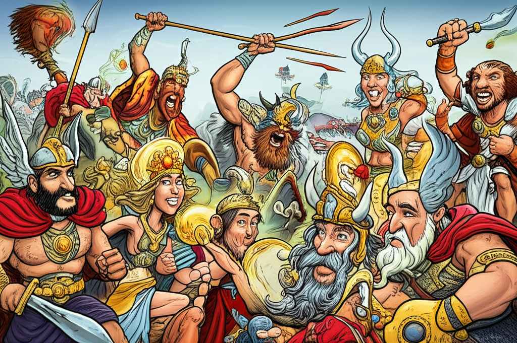 The Echoes of Vanaheim: A Tale of Gods and the Unseen War