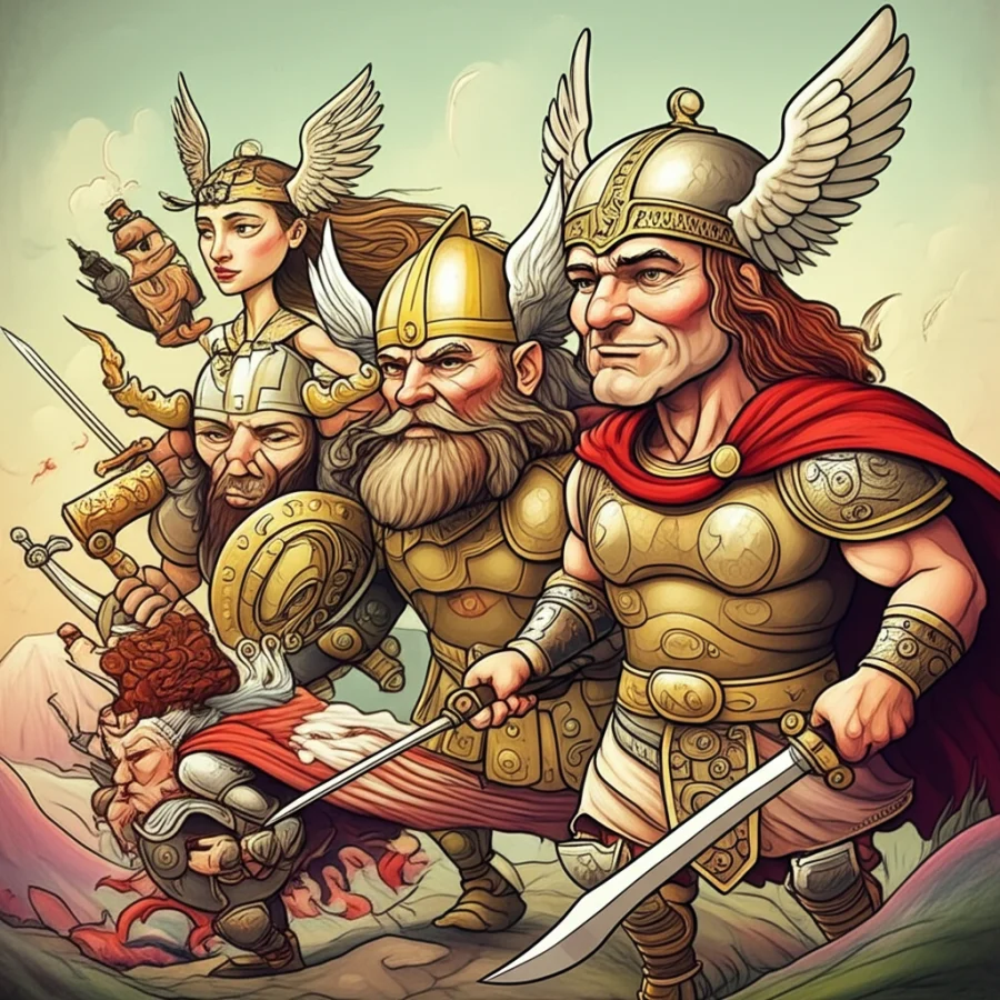 The Echoes of Vanaheim: A Tale of the Aesir-Vanir War