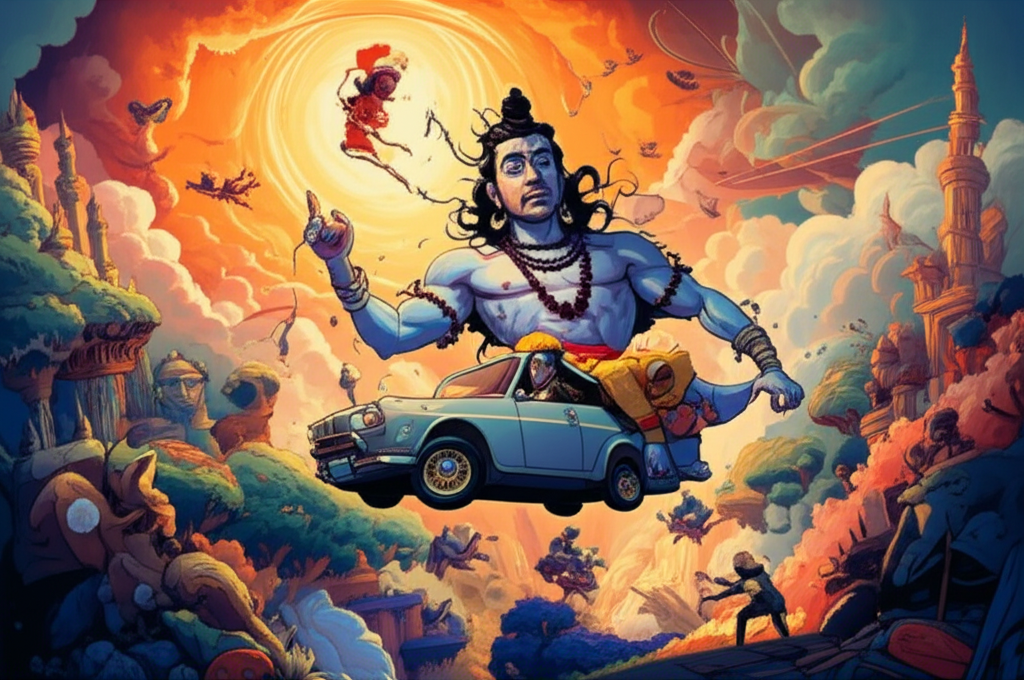 The Fall of Shiva and the Lost Kingdom: A Tale from Ancient Lore