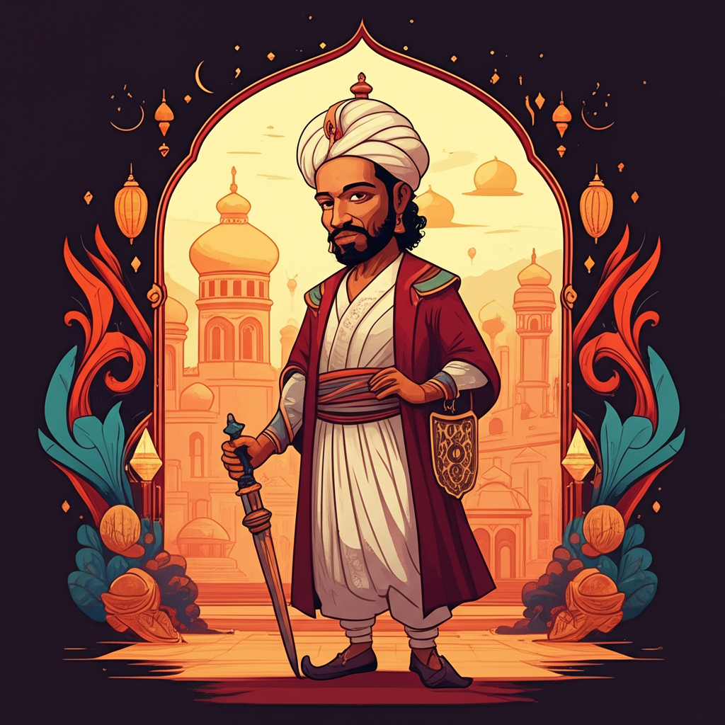 The Fiery Heart of the Sands: A Tale of the City of Brass and the Prophecy of Basra