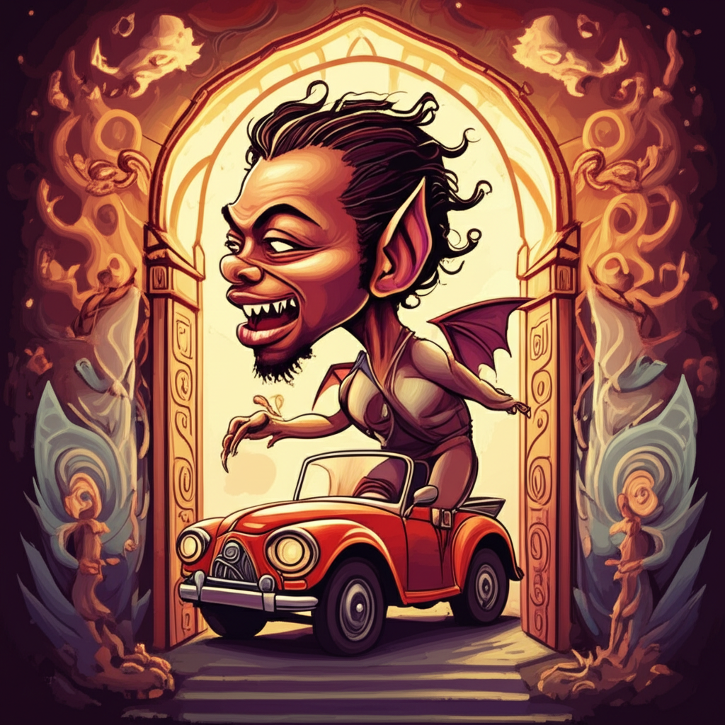 The Flickering Shadow: A Tale of the Adze and the Gate of Dawn