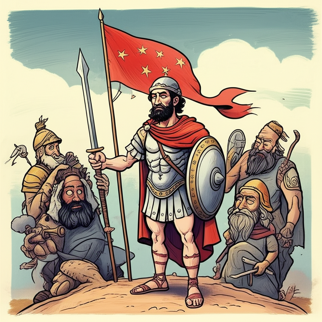 The Ghostly Echoes of Palatine Hill: Aeneas’s Fabled Trial