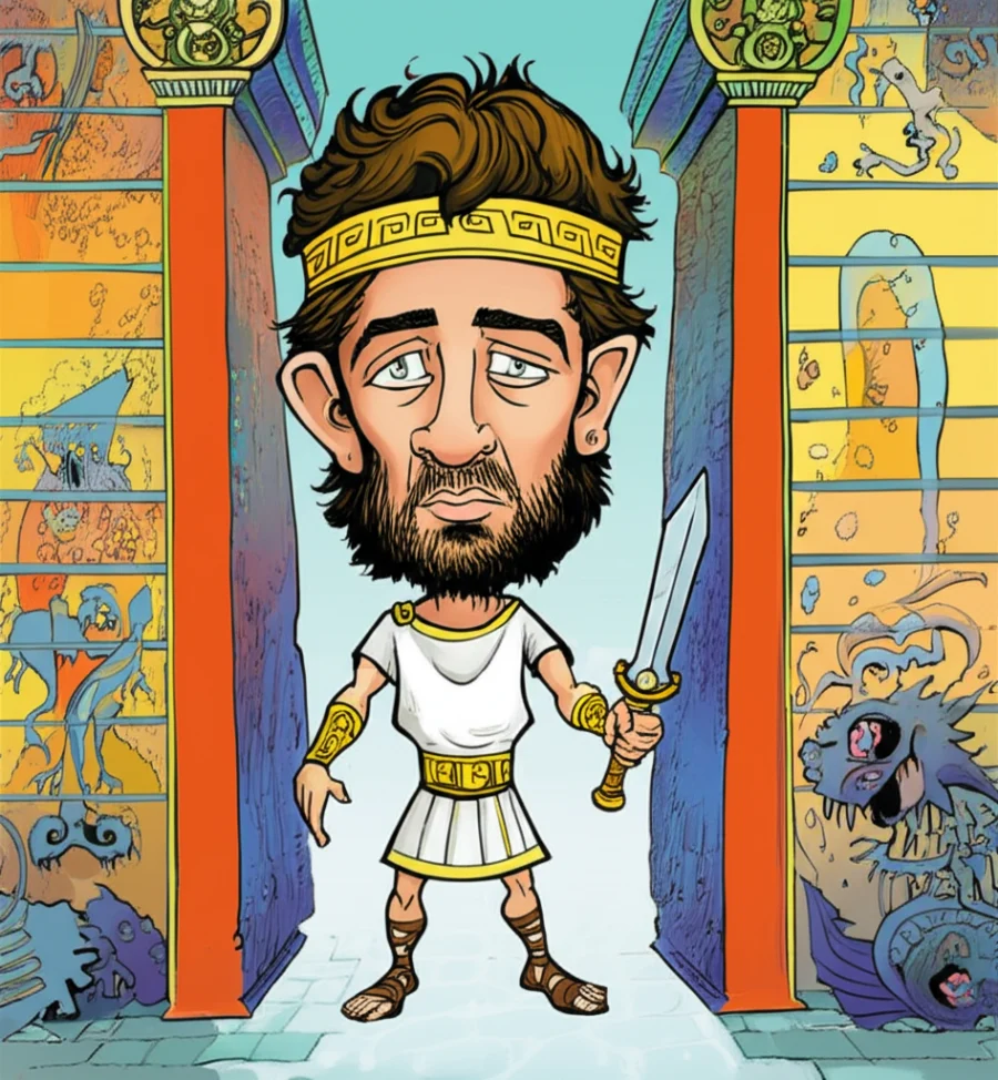 The Hero and the Maze: A Journey into the Myth of Jason and the Labyrinth of Knossos