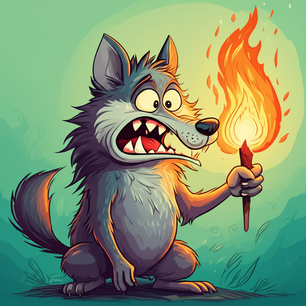 The Legend of Fenrir and the Eternal Flame