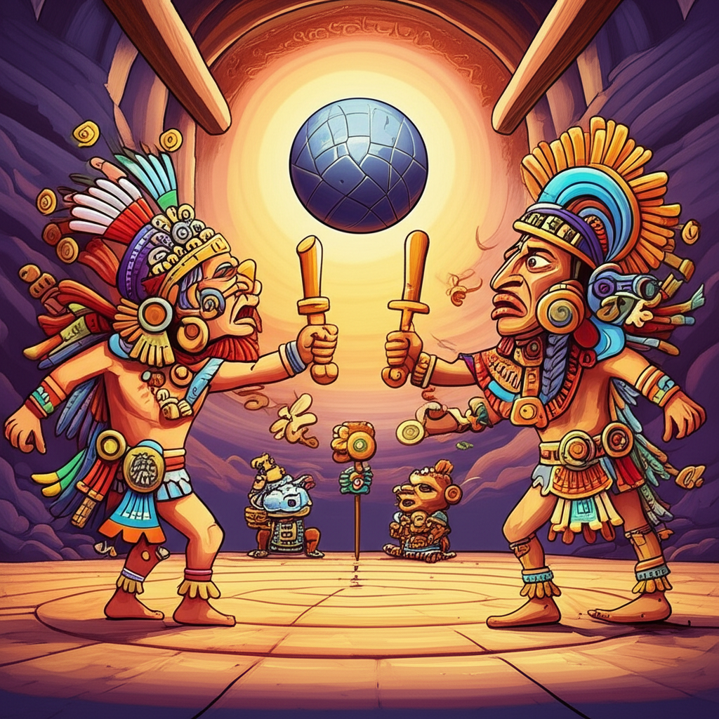 The Obsidian Ball and the Serpent’s Shadow: A Tale from the Origins of Tenochtitlan