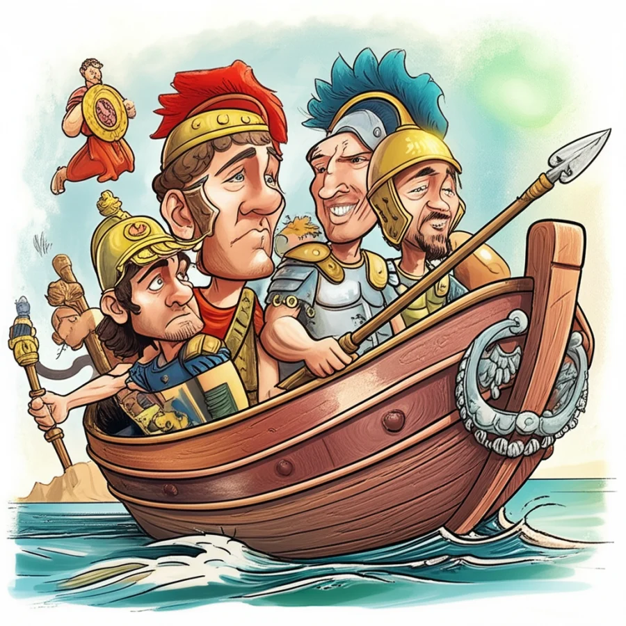 The Odyssey of Aeneas: A Legendary Voyage to Latium