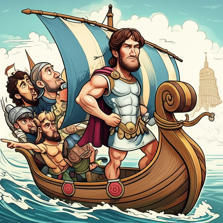 The Odyssey of Aeneas: A Tale of Fates and Foundations