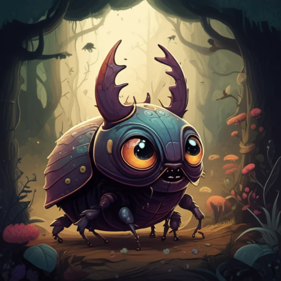The Scarab and the Whispering Woods: Echoes from an Ancient Land