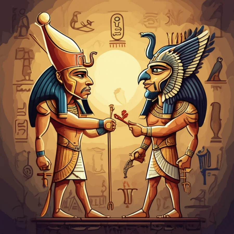The Serpent and the Falcon: Echoes of Chaos and Order in the Myth of Set and Horus