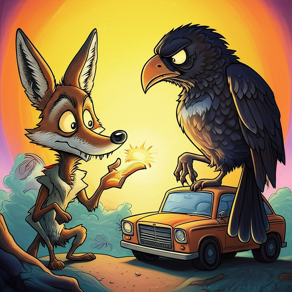 The Shadow and the Light: Coyote’s Vow in the Wake of Raven’s Gift