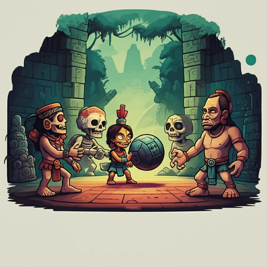 The Shadowed Court and the Whispering Ball: Origins of Xibalba