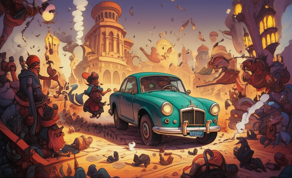 The Silent Walls of Iram: A Journey to the City of Brass