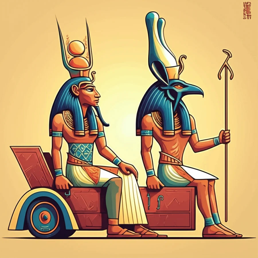 The Sky-Father’s Shadow: Amun and the Ancient Strife of Horus and Set