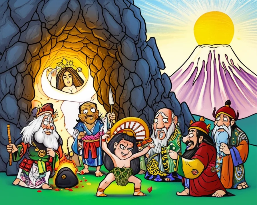 The Sun Goddess and the Birth of a Sacred Peak: Amaterasu’s Cave and the Origins of Mount Fuji