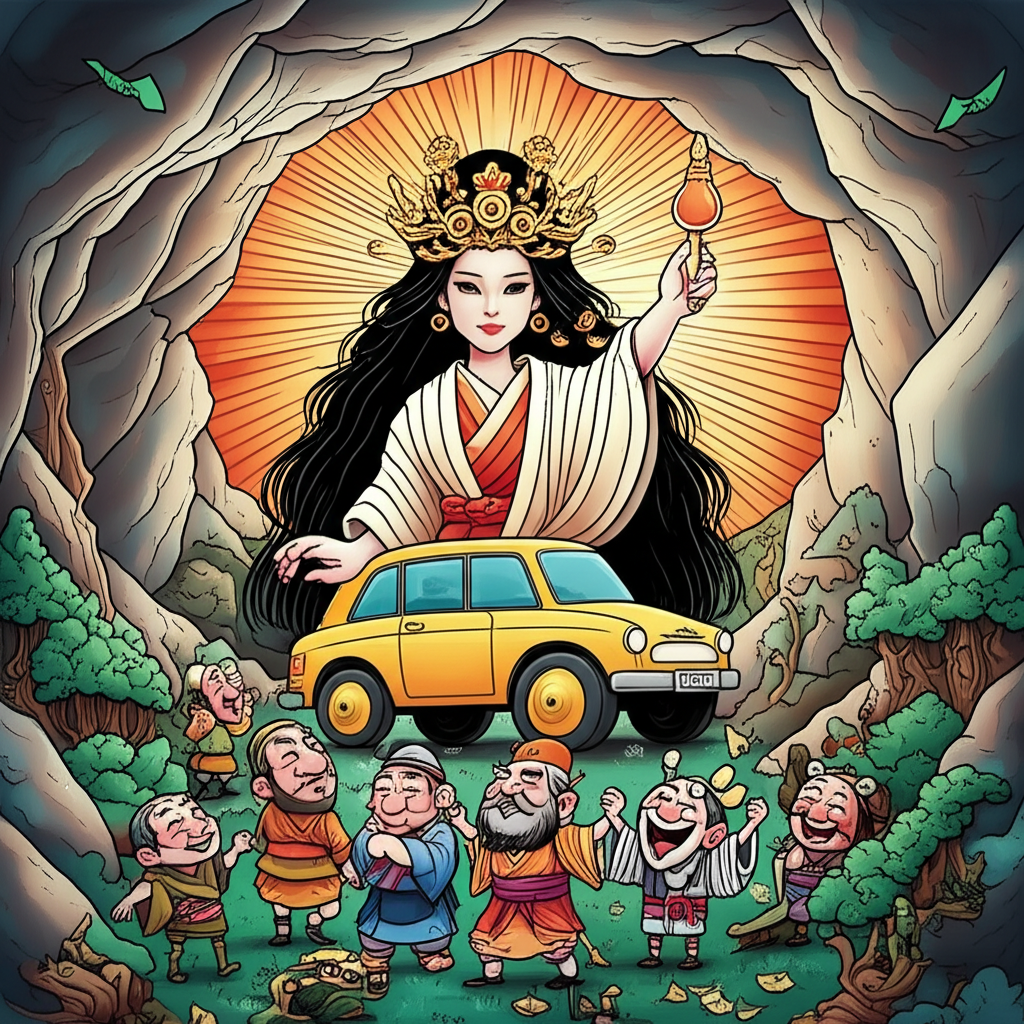 The Sun Goddess and the Darkened World: A Journey Through Amaterasu’s Cave