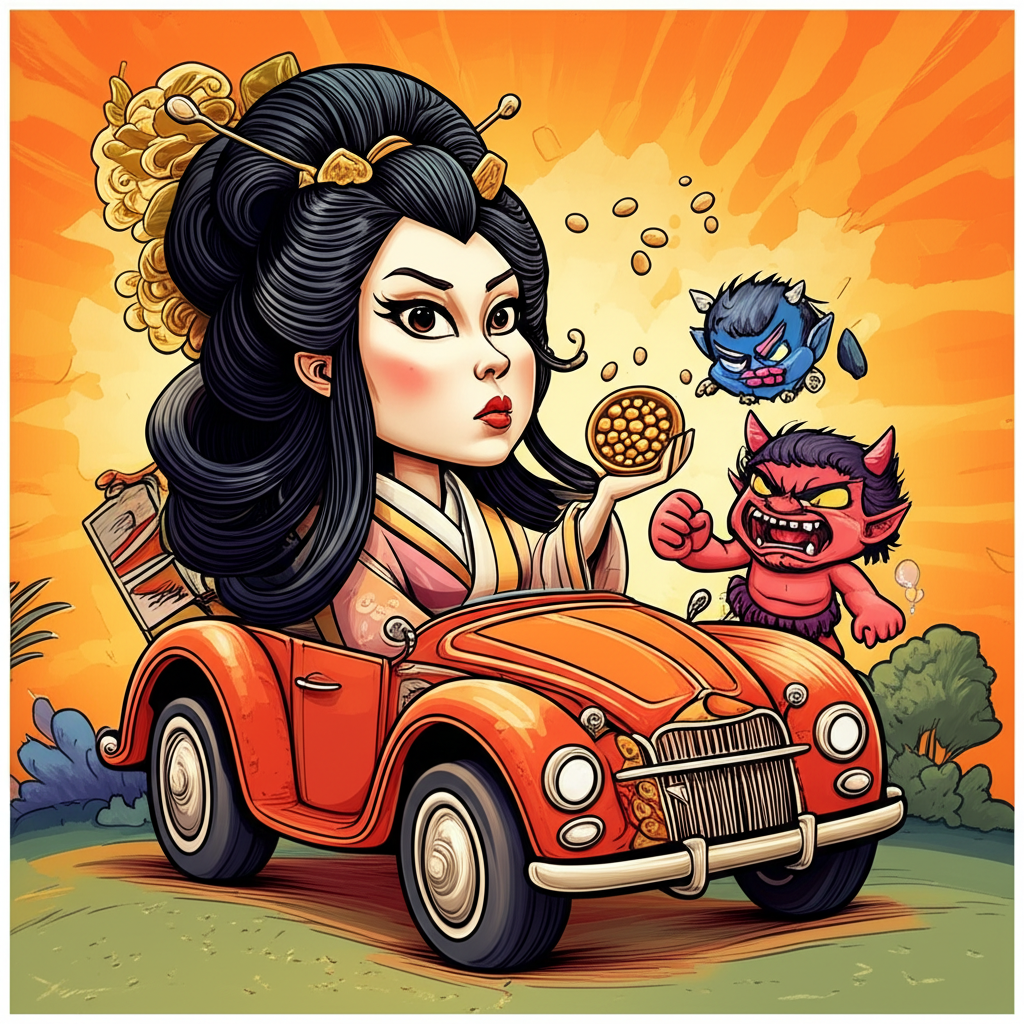 The Sun Goddess and the Echoes of Winter: Amaterasu and the Trial of Setsubun