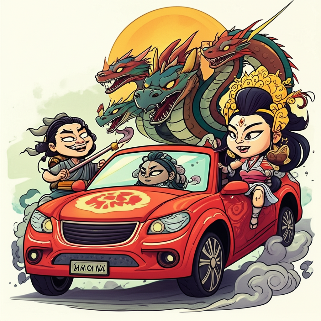 The Sun Goddess and the Serpent’s Demise: A Tale from Ancient Japan