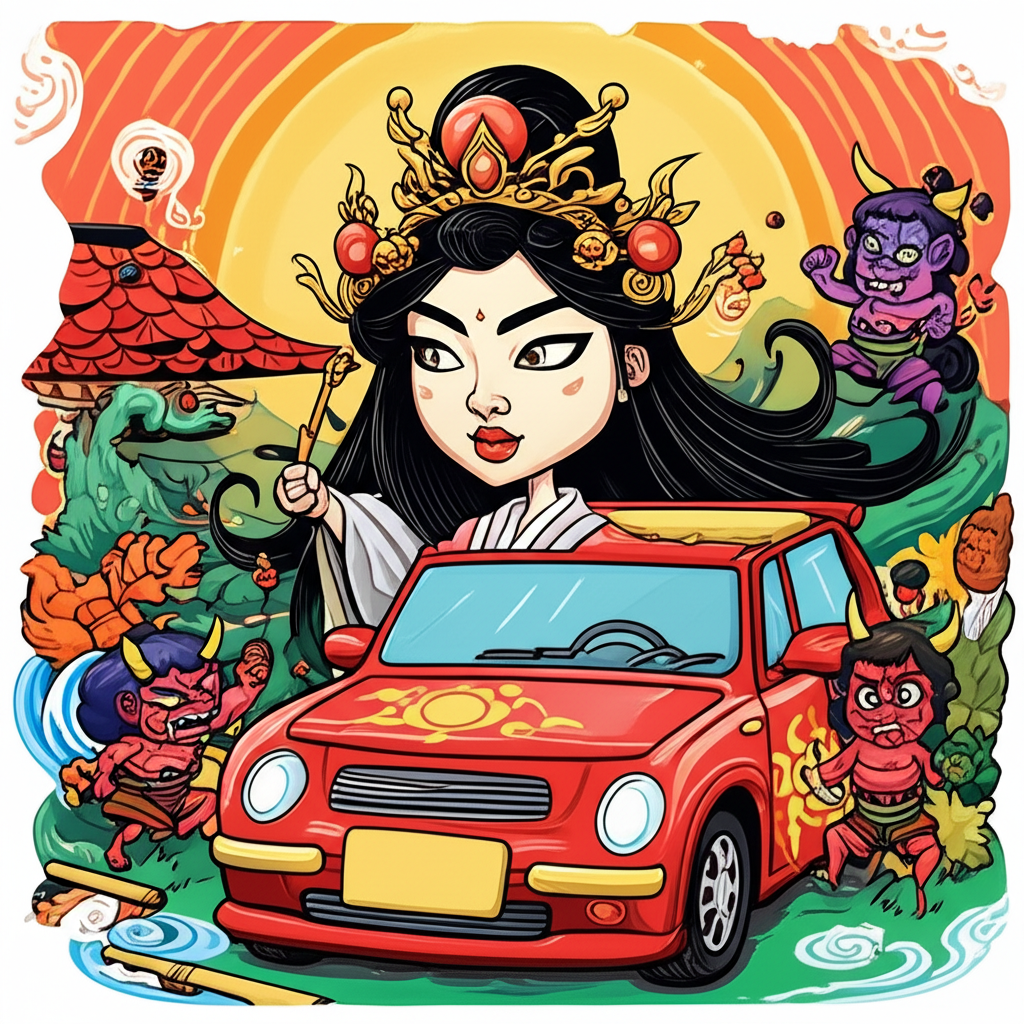 The Sun’s Embrace and the Shadow’s Retreat: A Tale from Ancient Japan