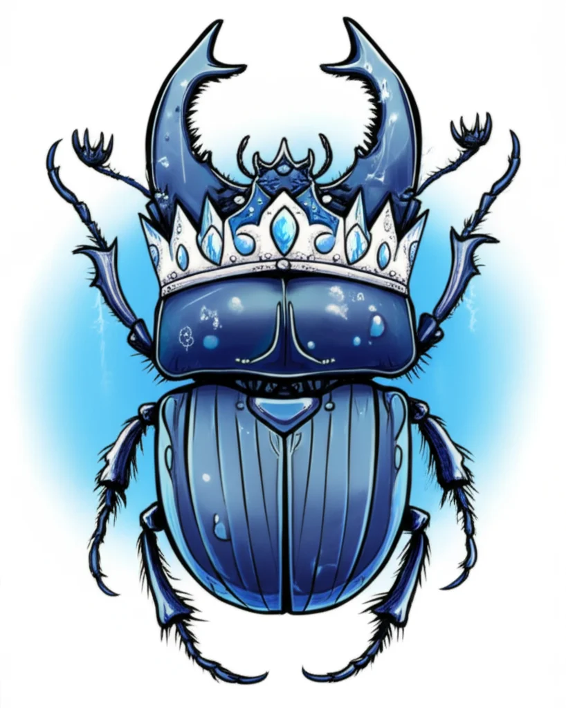 The Sunstone Beetle and the Crown of Endless Frost: Echoes of an Ancient Narrative