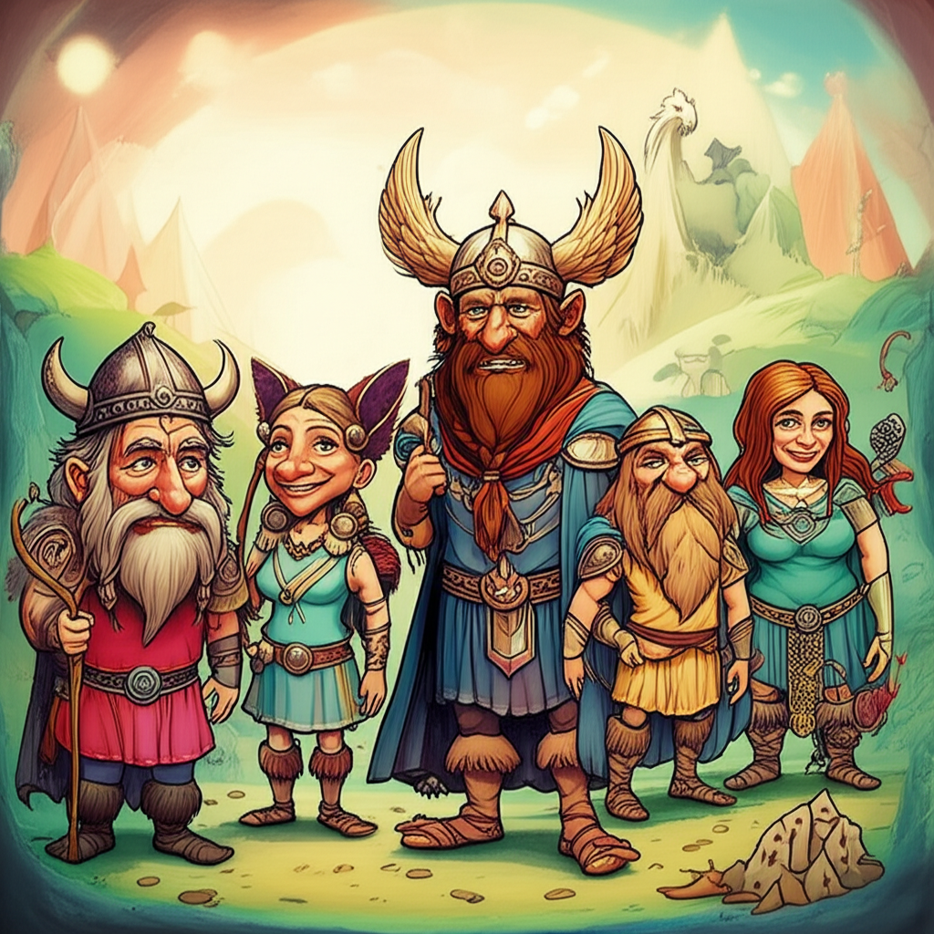 The Threads of Peace: Aftermath in Vanaheim After the Aesir-Vanir War