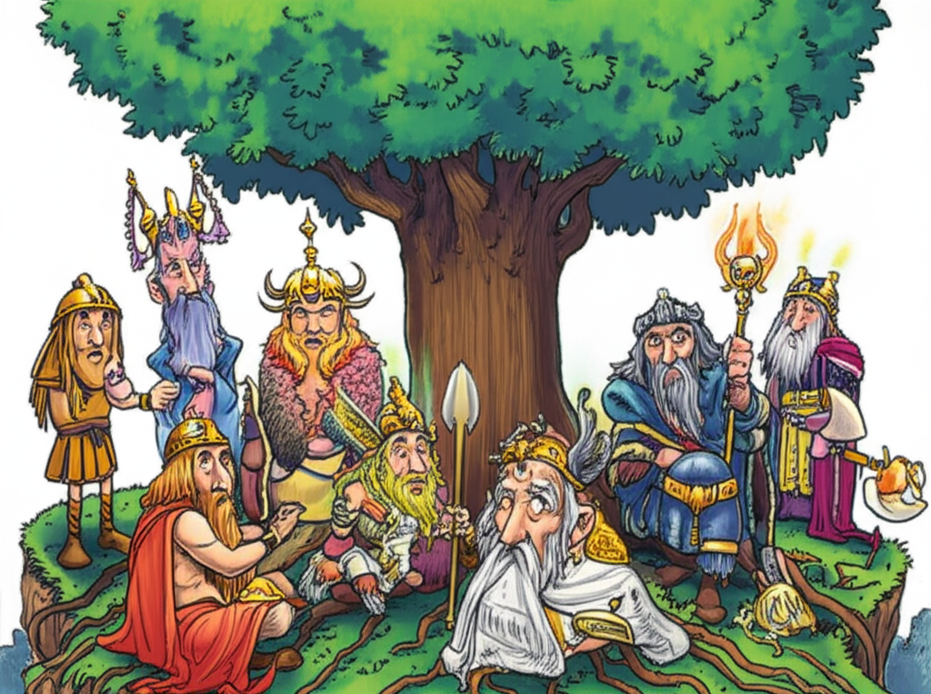 The Threads of Peace: Aftermath of the Aesir–Vanir War in the Shadow of Yggdrasil