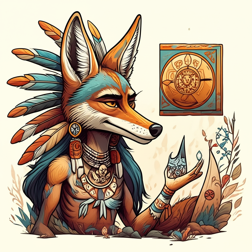 The Trickster’s Shadow and the Sacred Promise: Coyote and the Oath of White Buffalo Prophecy