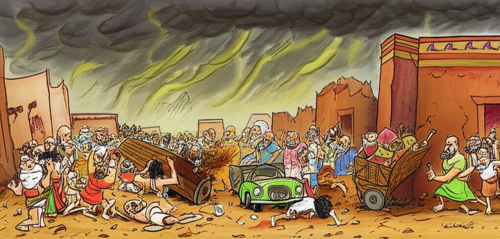 The Unraveling Threads: Inanna’s Descent and the Echoes of Akkad