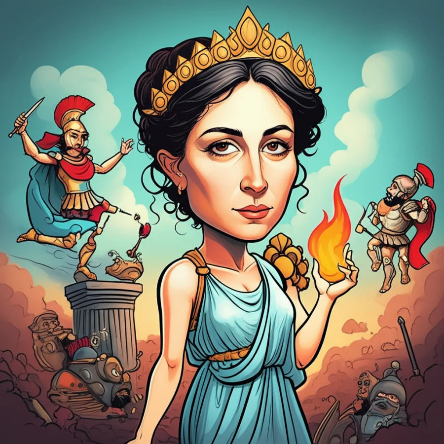 The Unseen Hearth: Hestia and the War of the Golden Apple