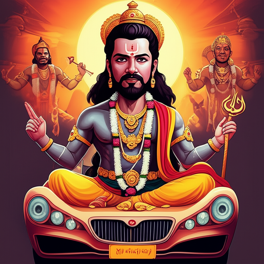 The Weaver of Worlds and the Weight of Words: Brahma and the Oath of the Mahabharata