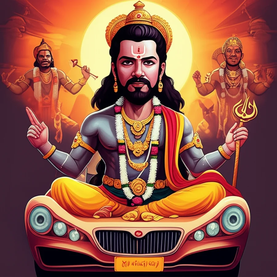 The Weaver of Worlds and the Weight of Words: Brahma and the Oath of the Mahabharata