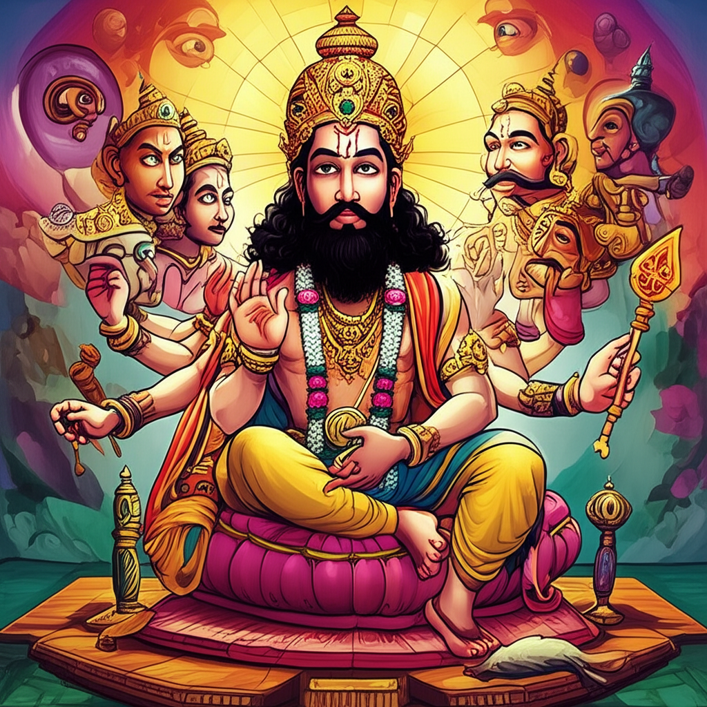 The Weaver of Worlds and the Whispers of Doubt: Brahma and the Trial of Gita Discourse