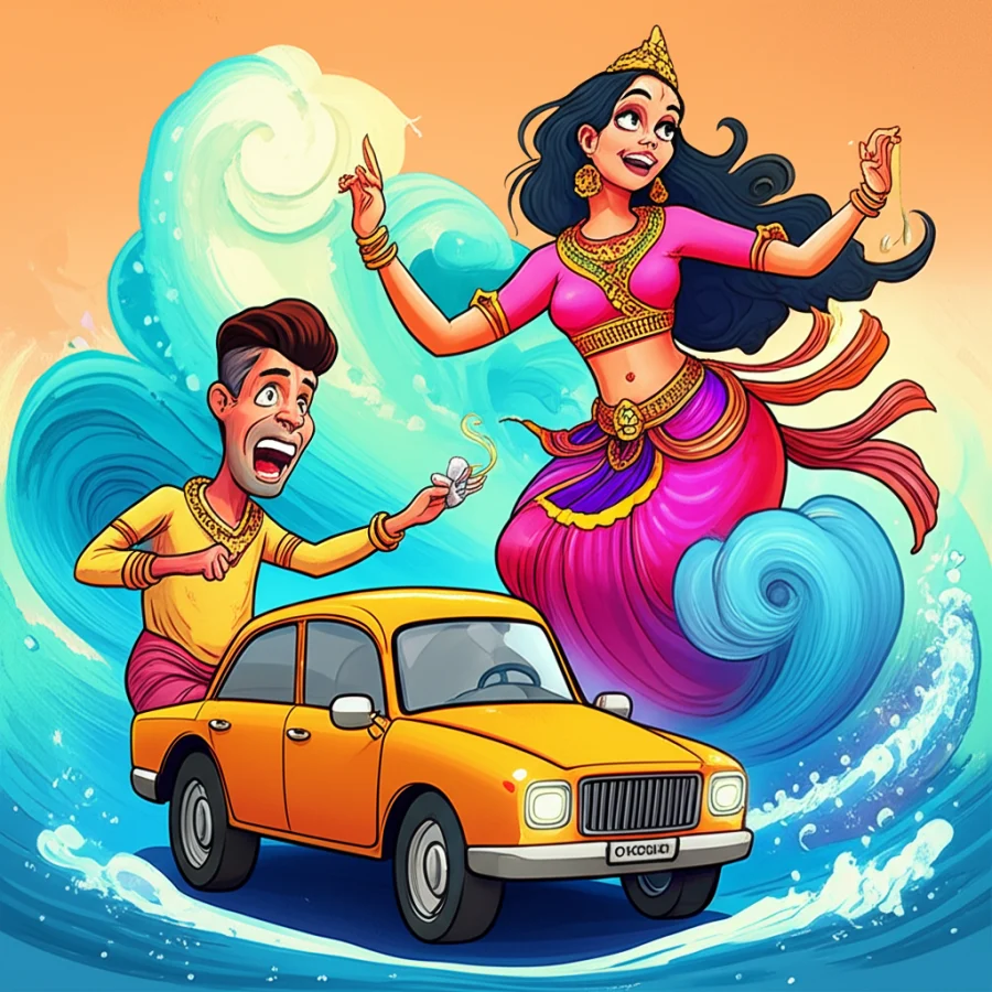 The Whispering Waters: An Encounter with the Apsara of Ganga