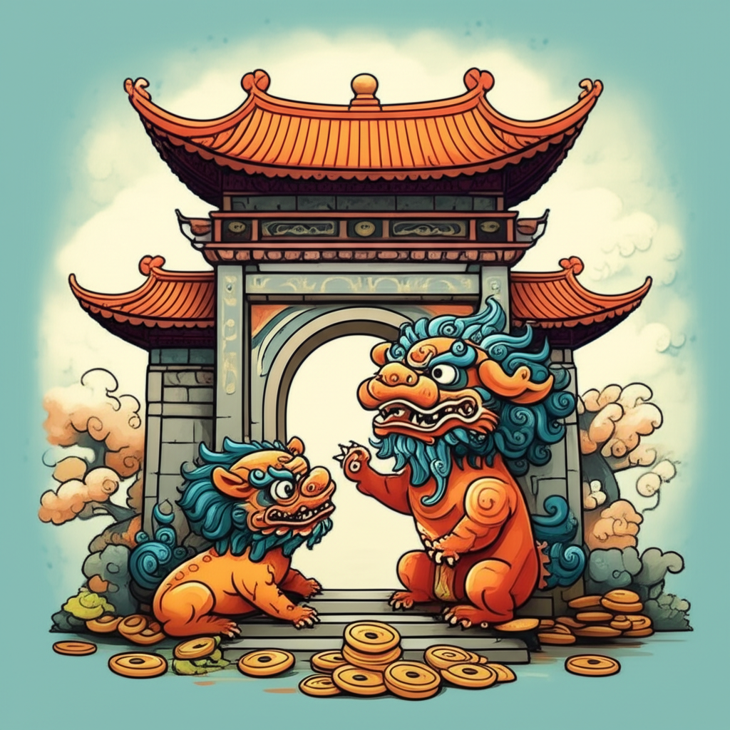 The Whispers of Jade and Gold: Pixiu and the Gate of Dawn