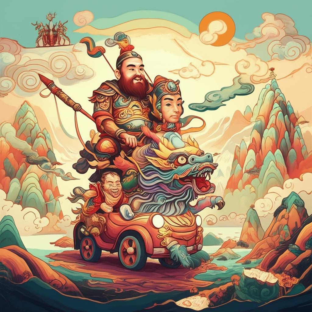 The Whispers of the Peaks: Songs of the Kunlun Mountains in Journey to the West