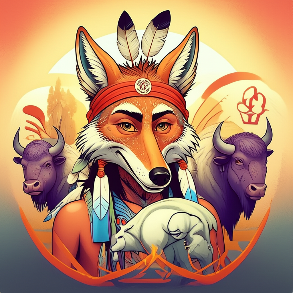 The Whispers of the Prairie: Coyote, the White Buffalo, and the Echoes of a Prophecy