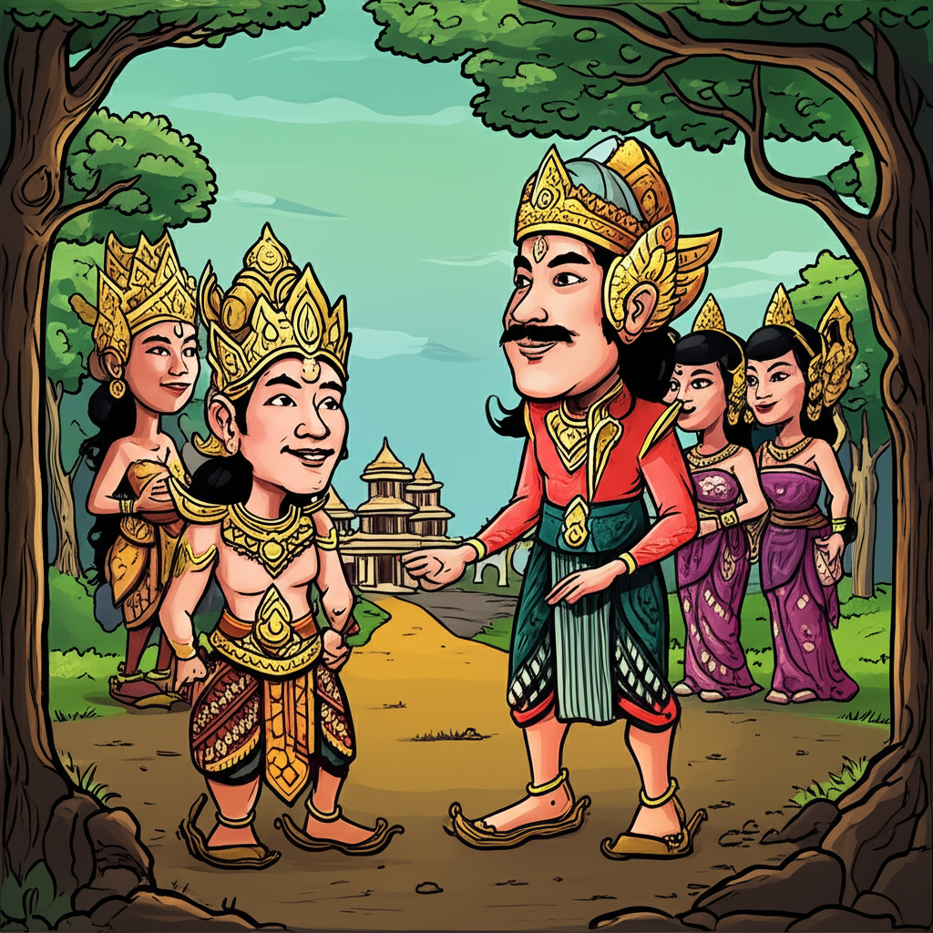 The Whispers of the Southern Sea: Ande-Ande Lumut and the Oath of Keraton Parangkusumo