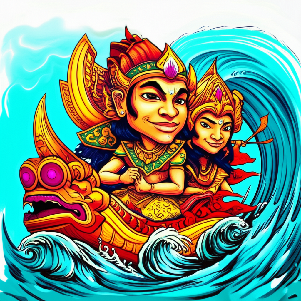 The Whispers of the Waves and the Shadow of Ande-Ande Lumut: A Mythological Echo from Java