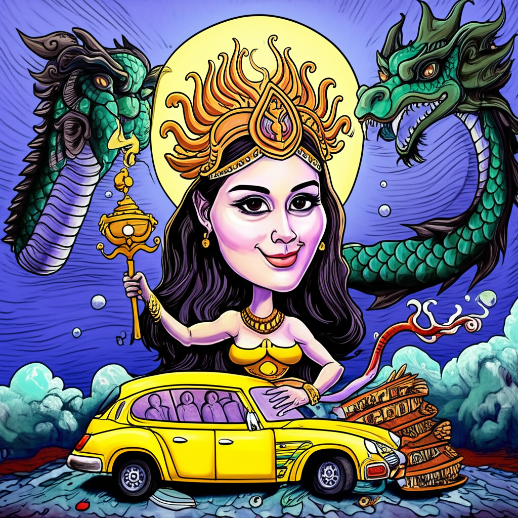 Whispers of the Serpent and the Lunar Dance: Unraveling the Tale of Anitun Tabu and Bakunawa