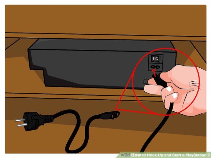How to Hook Up and Start a PlayStation 2: 14 Steps (with Pictures) Hook Up a PS2 Online