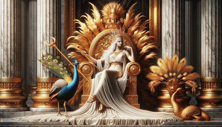 The Fall of Hera and the Celestial Throne: A Tale from Ancient Greece