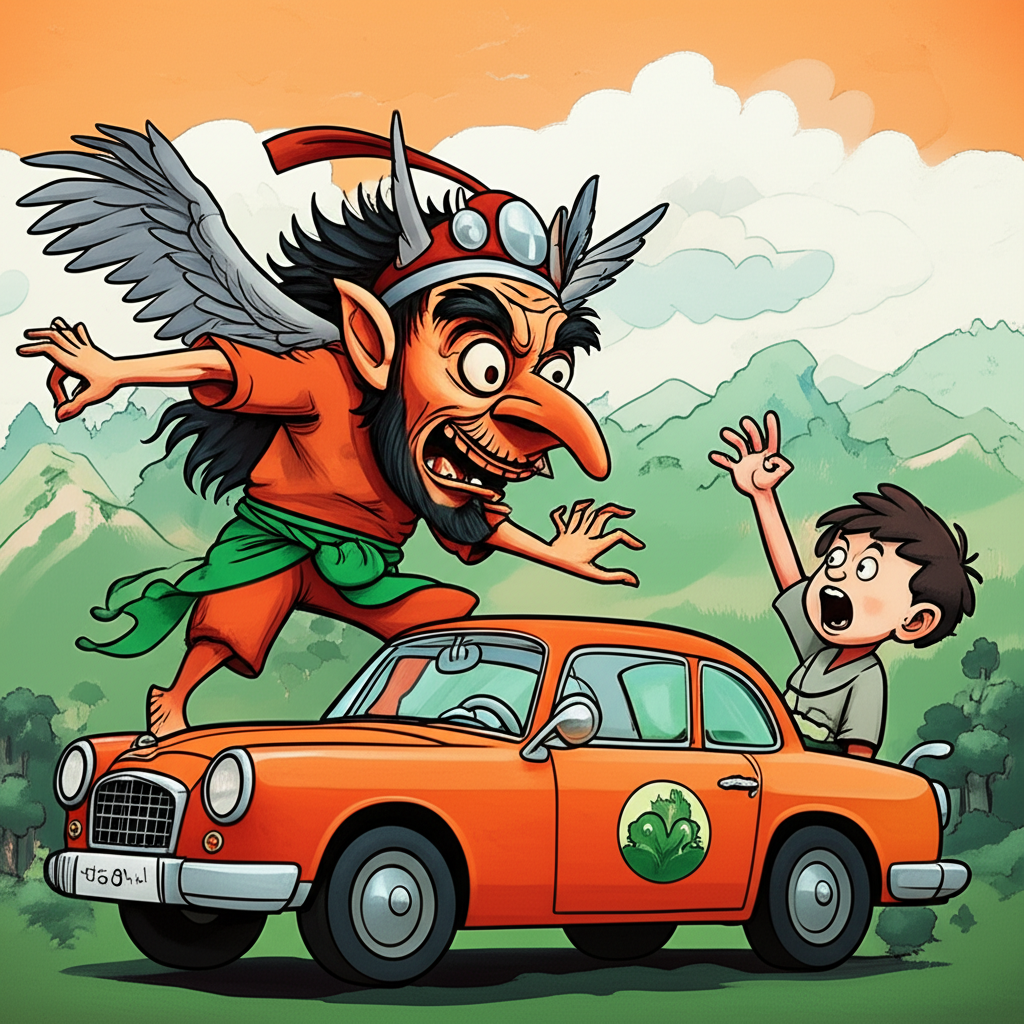 An Ascent to the Celestial: An Encounter with the Tengu of Takama-ga-hara