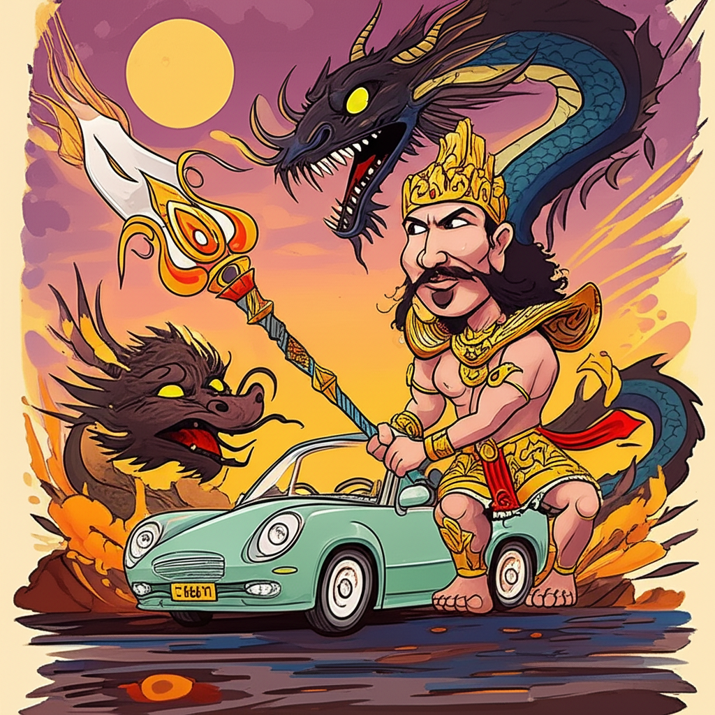 Bathala and the War of Bakunawa and the Moon: A Philippine Myth