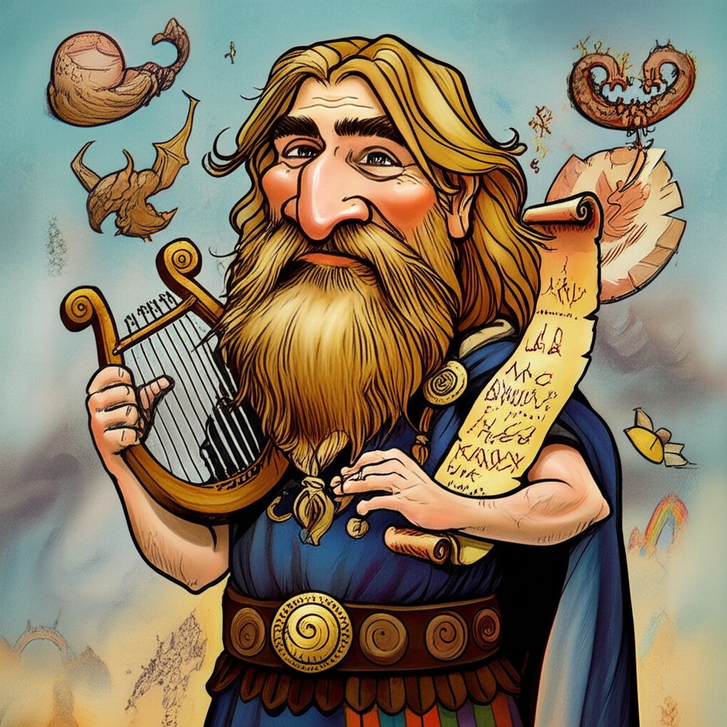 Bragi and the Oath of Ragnarök: A Saga from the North