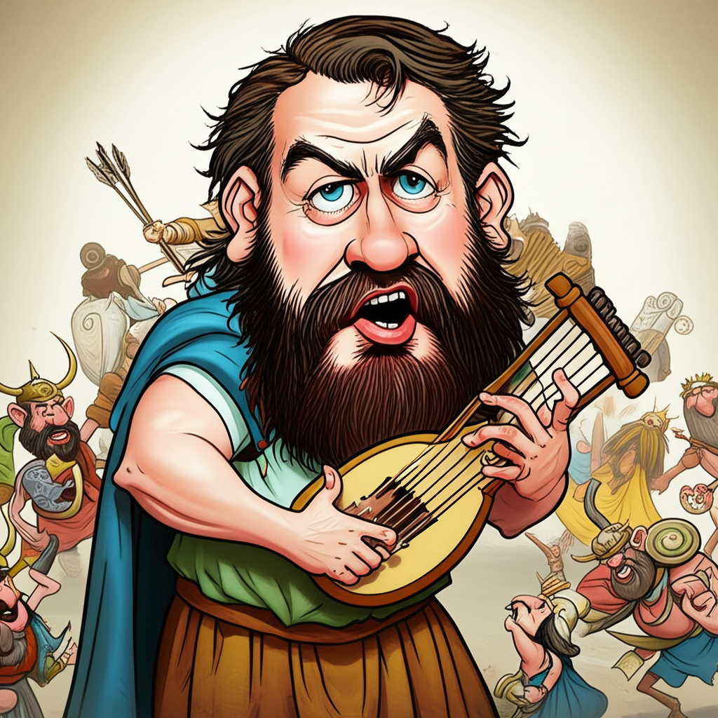 Bragi and the Trial of Aesir–Vanir War