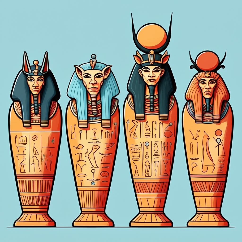 Echoes from the Nile: The Canopic Jars and the Whispers of Set